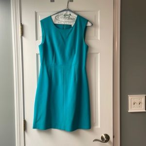 DVF Diane Von Furstenberg teal dress.  Size 6.